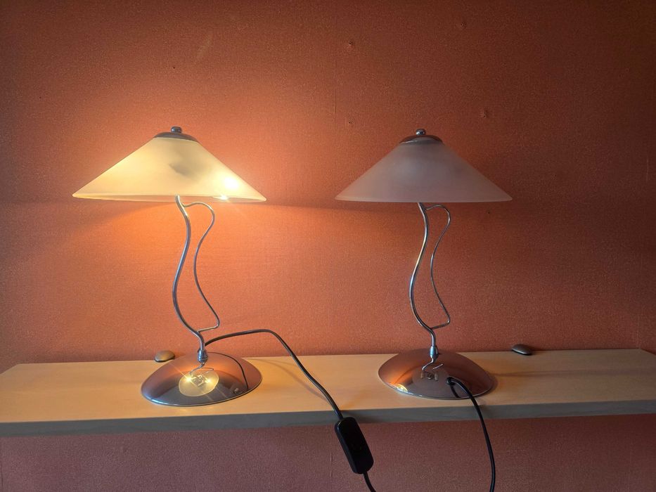 Две нощни лампи и полилей комплект