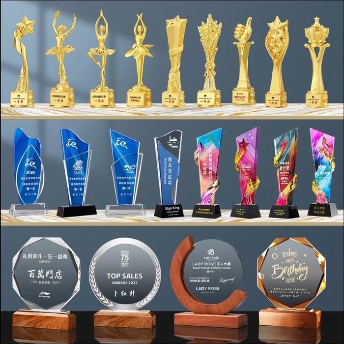 Trofee si medalii premium personalizate