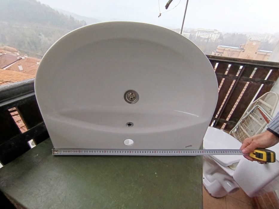 Мивка + Тоалетна чиния със задно оттичане/ моноброк