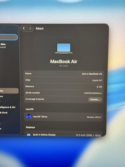 Apple MacBook Air M1