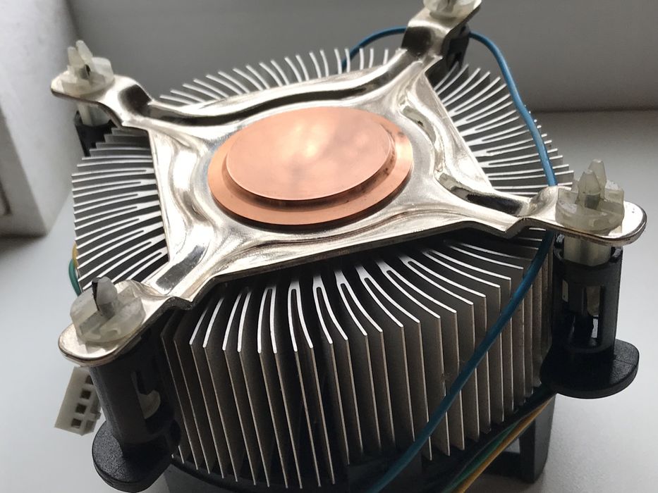 intel кулер медный 775