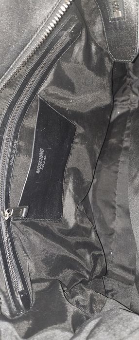 Чанта Moschino Естествена кожа