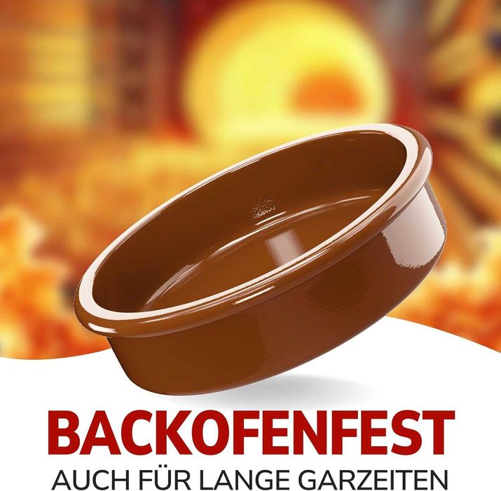 ToCi 6 Купички за тапас, кафяви, диаметър 11,5см  175 мл