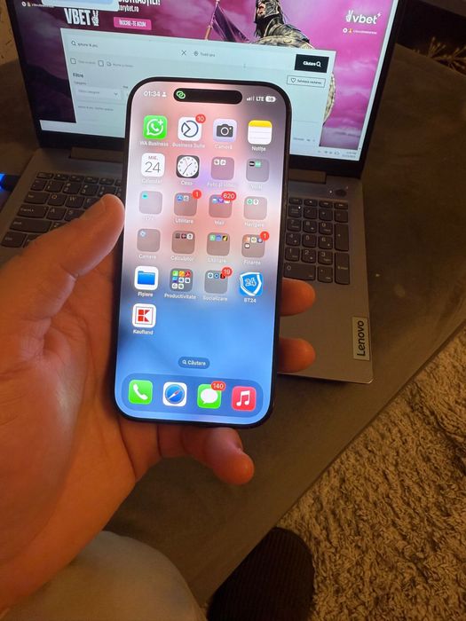 Iphone 16 pro 265 black titanium