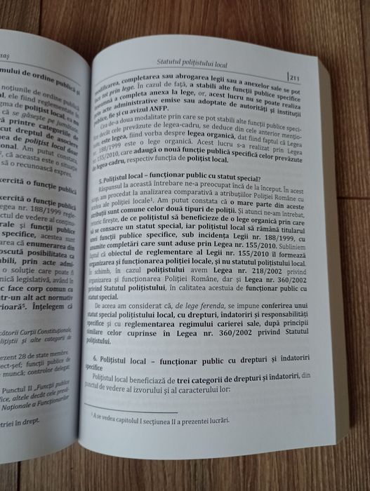 Cărți juridice poliția locală