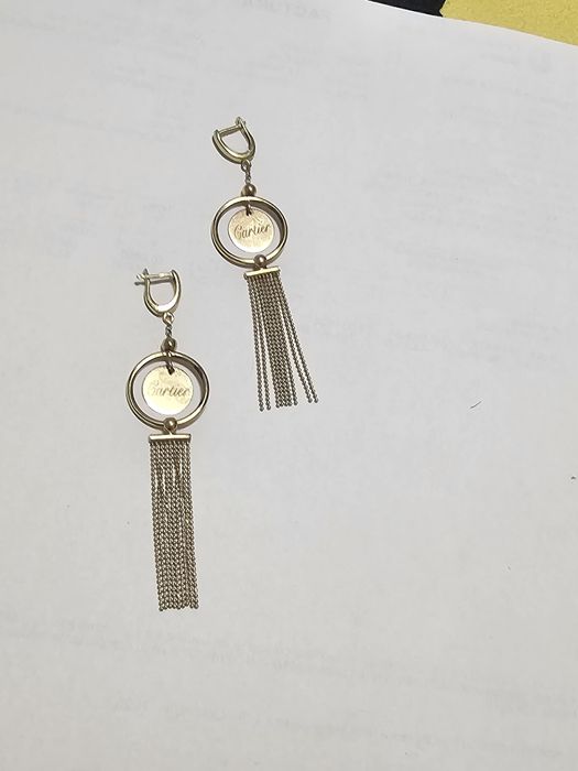 Vand cercei Cartier  aur 14k