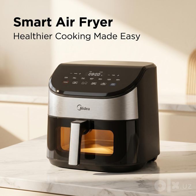 Аэрогриль Midea 6 литровый Airfryer