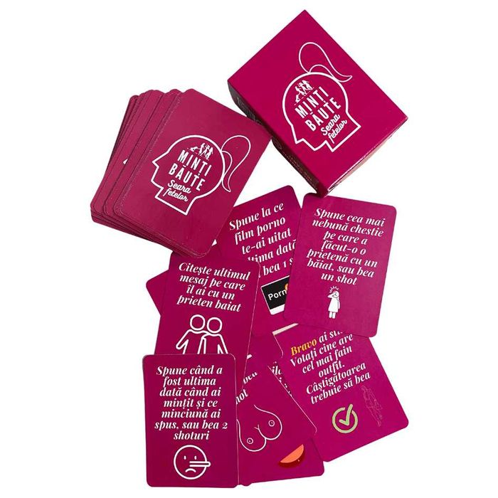 Joc Minti Baute Seara Fetelor, 108 provocari pentru o seara cu fetele