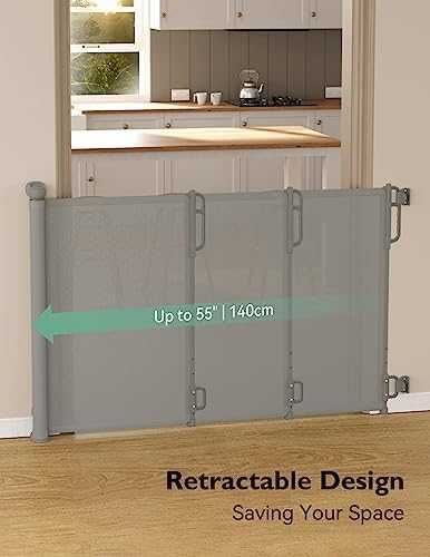 Нова Безопасна прибираща се врата за бебета, кучета /стълбища коридор