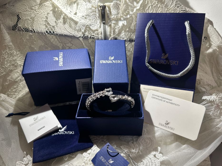 Brățară Swarovski matrix fixa model rar