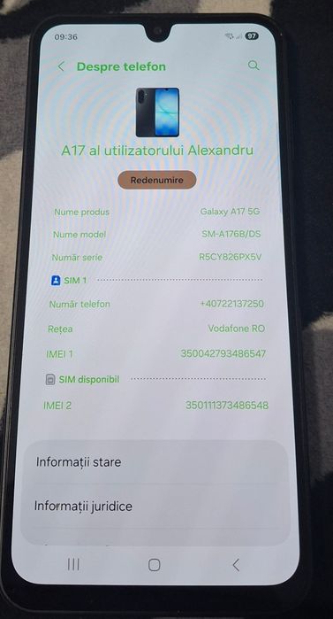 Samsung A17 5G nou