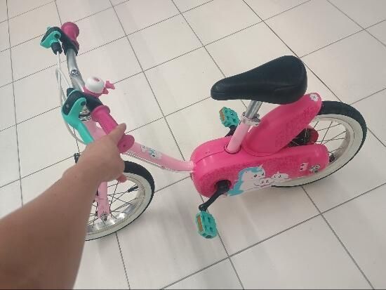 Bicicletă 14" 3-5 ani 500 - produs resigilat - (SecondHand) Decathlon