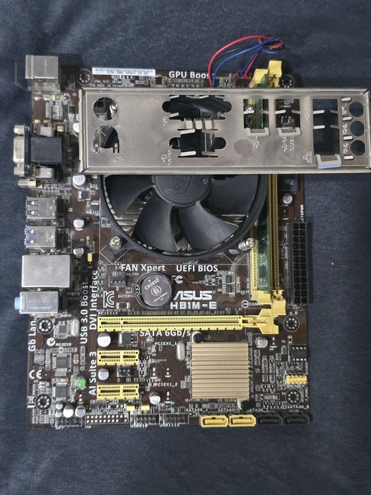Материнская плата Asus h81m-e