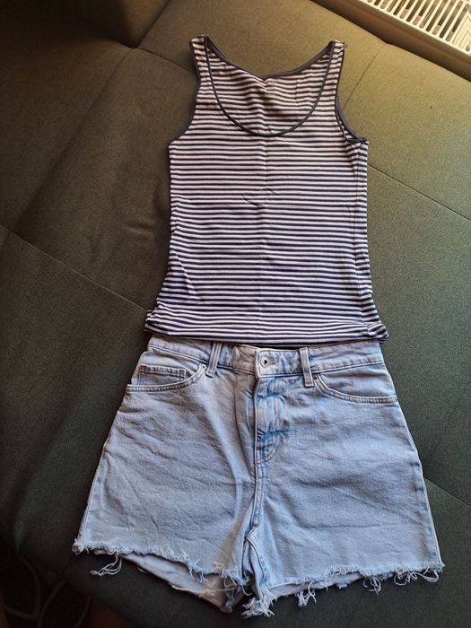 Къси панталонки Levi's, Abercrombie and fitch, H&M