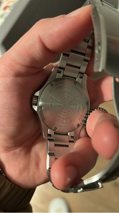 Ceas Hamilton Navy Khaki