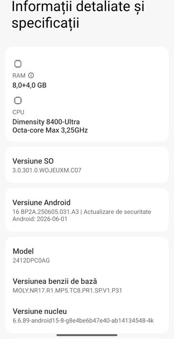 Telefon Poco X7 pro