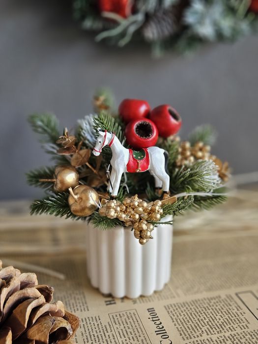 Новогодний декор ручной работы