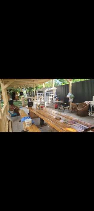 Casuta Tomi - un Colț de RAI - Locație aniversări evenimente petreceri gradina foișor gratar piscina iarba verde jocuri relaxare deconectare pescuit