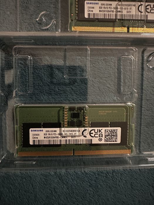 16GB RAM DDR5 Samsung  4800 - Laptop