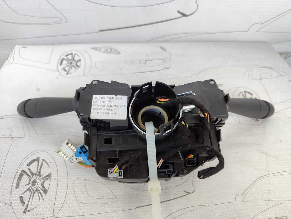 Ansamblu manete comenzi volan + spiră coloană Citroen DS4 98000242ZD 2017 / [2015-2018] / (5B3)