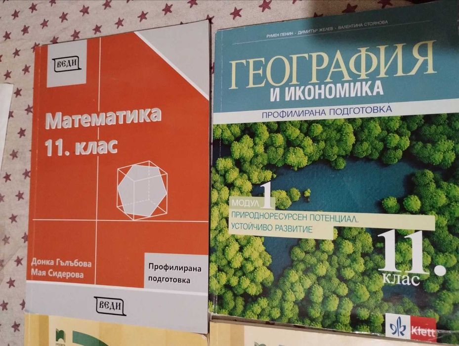 учебници за 10 клас и 11 клас