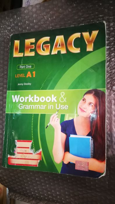 Учебници английски език LEGACY A1 part one, A2 part two.