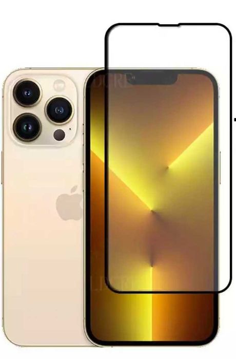 Folie sticla 20D FULL GLUE pt iPhone 15 , 15 Pro , 15 Plus, 15 Pro Max