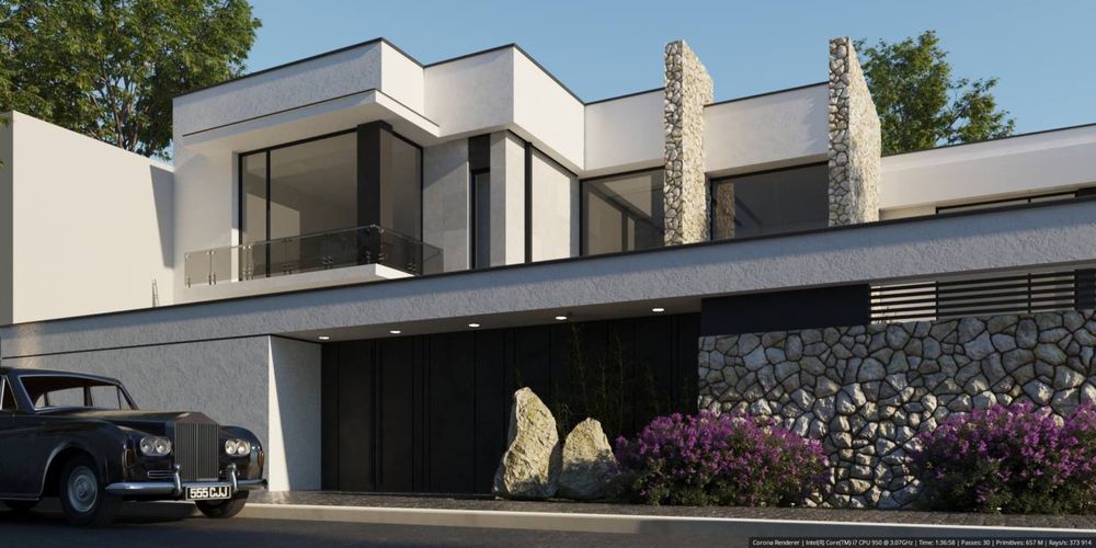 Продается шикарный дом на чайхане салом в стиле хай-тэк