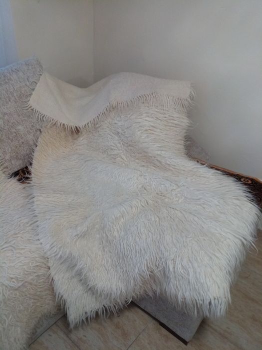 Set 4 țoluri din lână pura de oaie