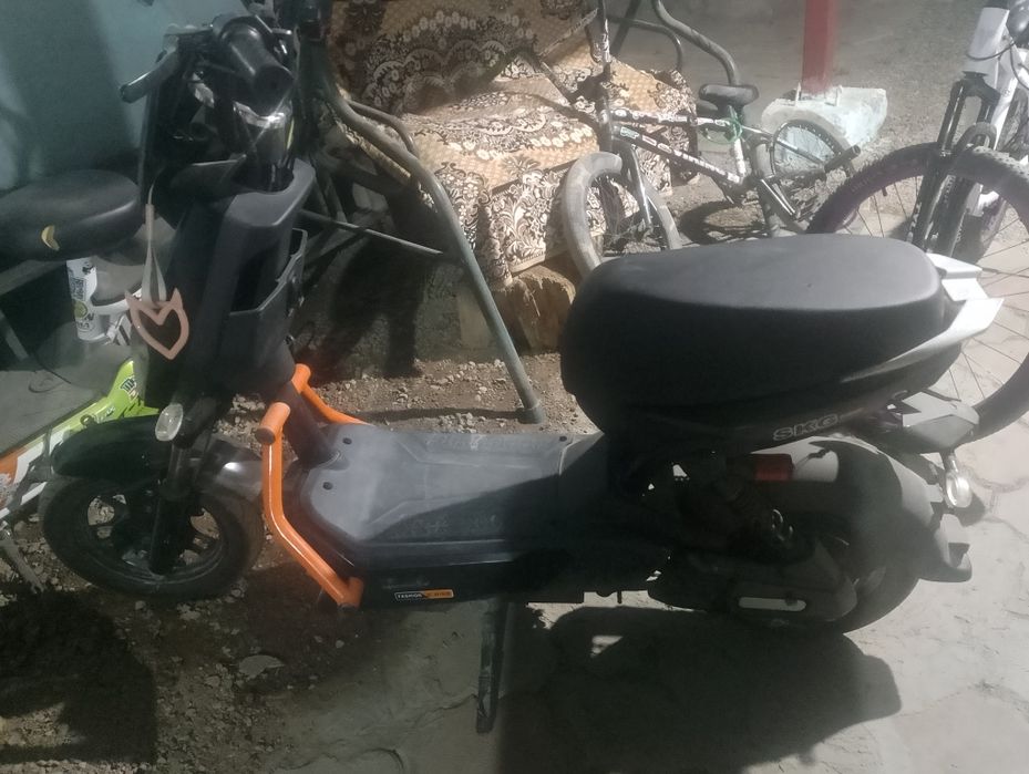 Электроскутер самурай