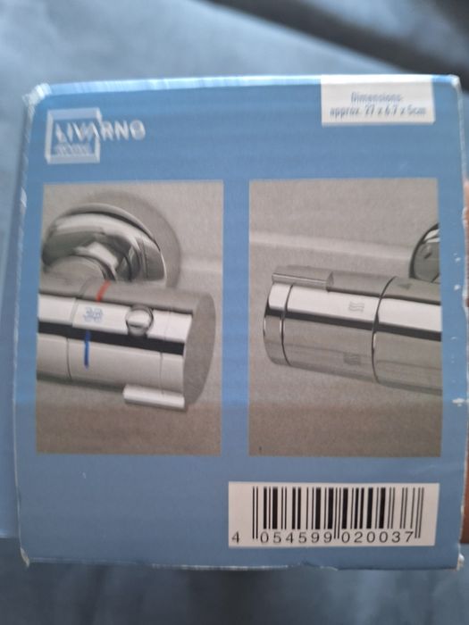 Шкаф Етажерка смесител с термостат за душ