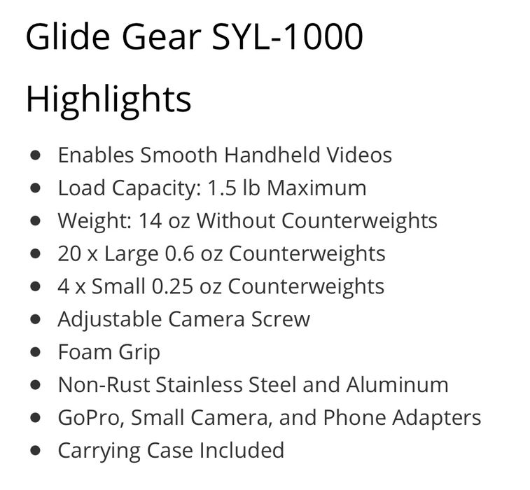 Стабилизатор для камеры