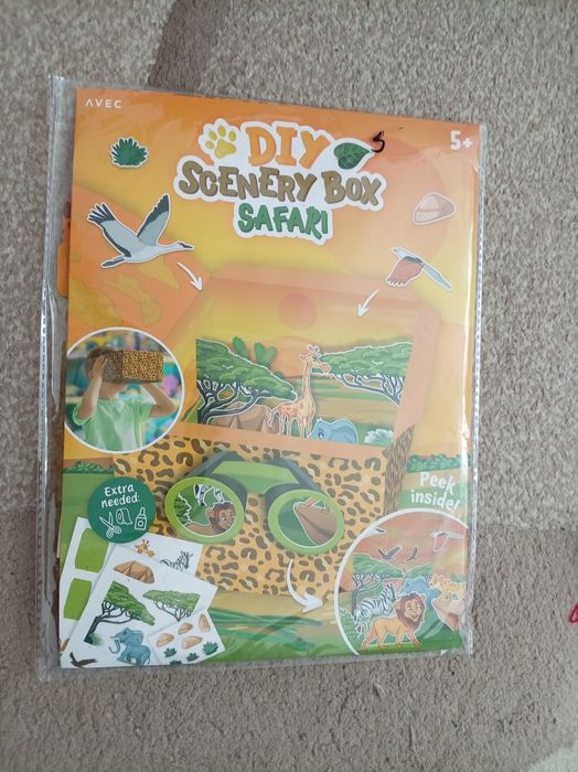 Pachet 2 Jocuri Educative NOI· Kit Excavare Insecte + Set Creație Safari