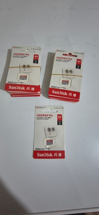 Карта памяти SanDisk Ultra 64 Гб