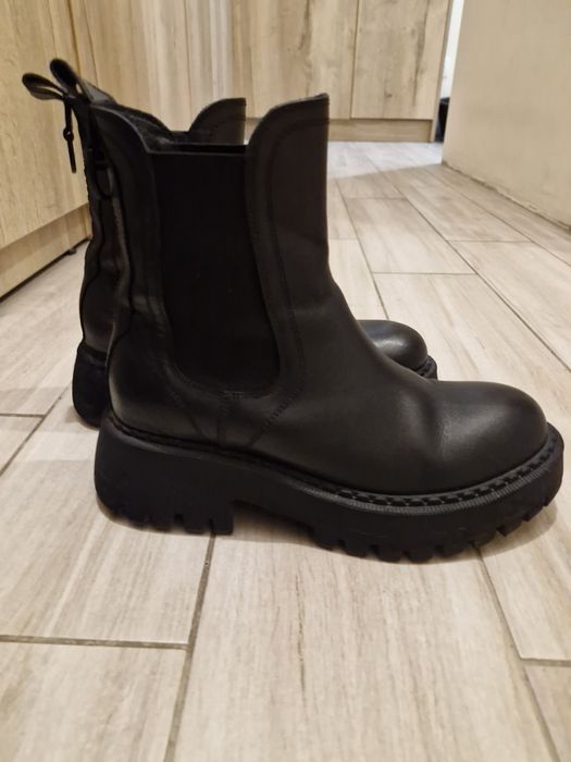 Дамски боти естествена кожа