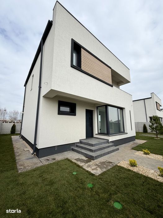 Casă nouă de vânzare individuală P+1, 4 camere - Berceni Ilfov- 370 mp