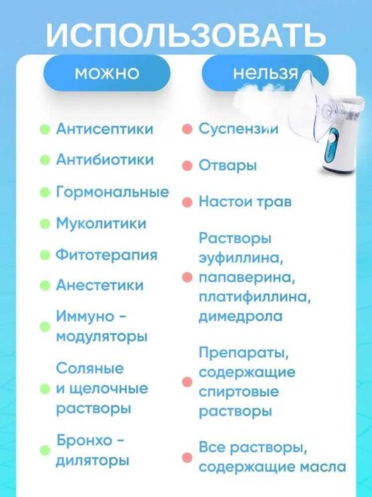 Портативный ингалятор Детский