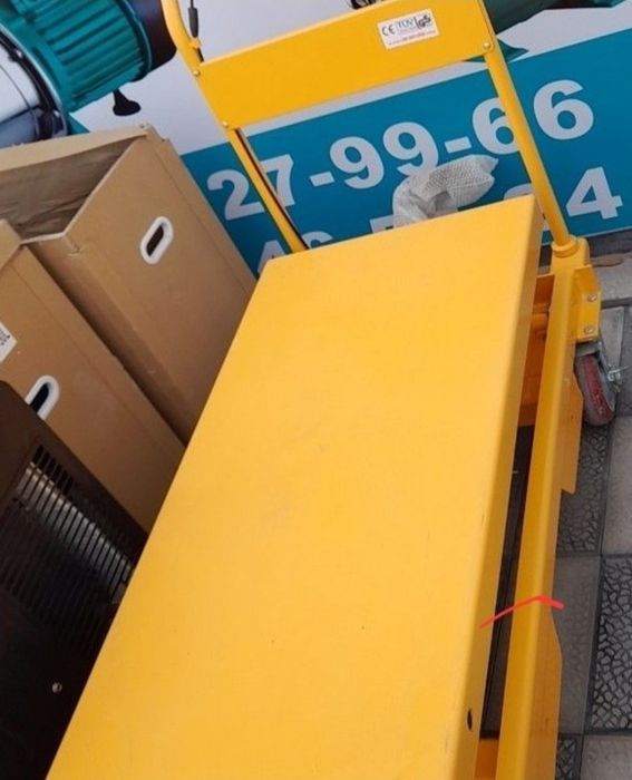 Транспалет ручной тележка штабелер подьёмник telejka ruchnoyshtabeler