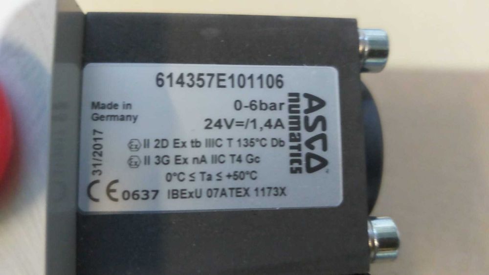 Sentronic valva pneumatica cu regulator presiune