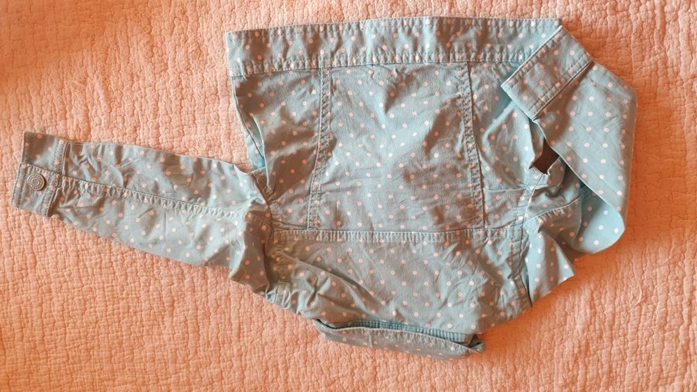 Детско яке на точки