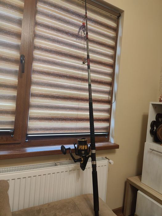 Макара Pen Spinfisher 10500 + Въдица за кльонк/морски Awa Shima limited 50