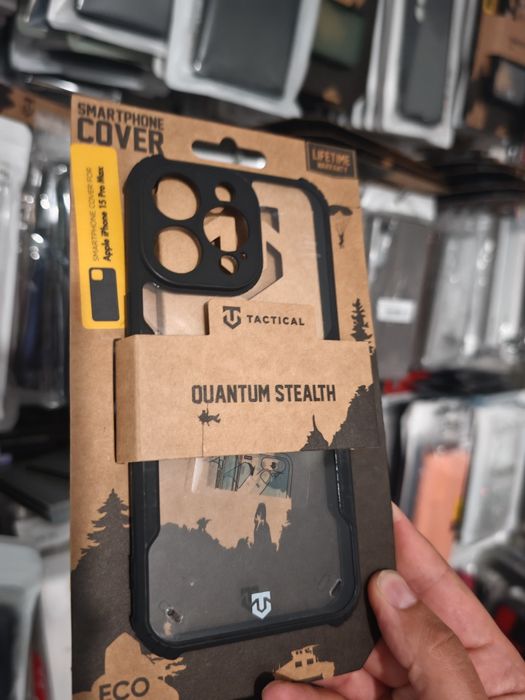 ПРОМО! IPhone 16 Pro Max Tactical MagForce Velvet гърбове