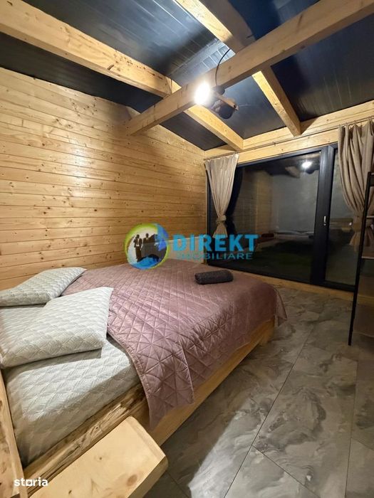 Cabana noua , situata la Colibita