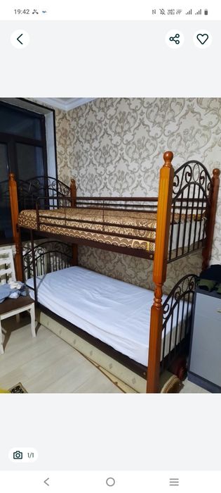 Кровать для двойний