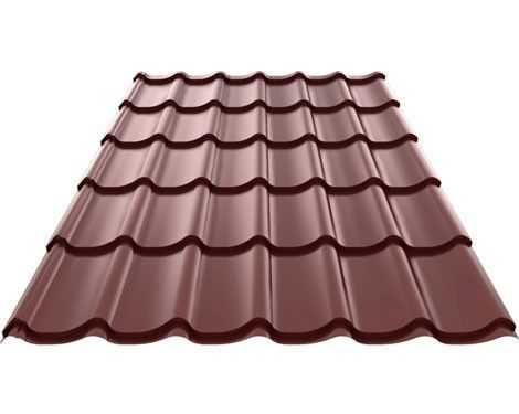 Модульная металлочерепица  доставка