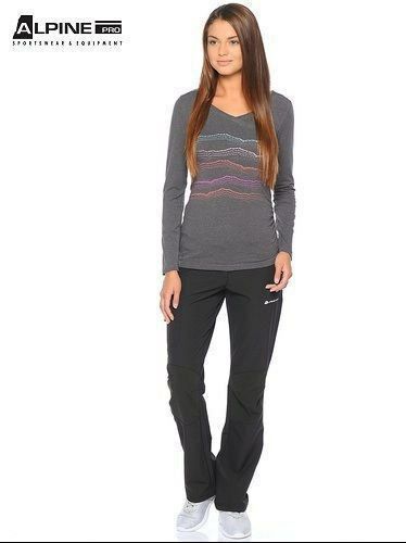 Alpine Pro (Чехия) - для туризма и хайкинга тепллые штаны Softshell