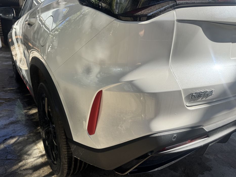 Задний бампер на Changan x5 plus