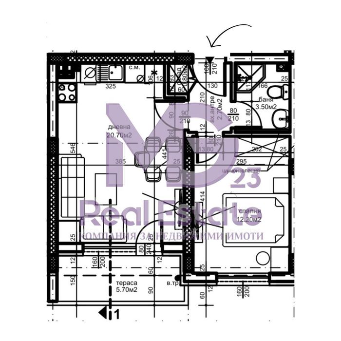Двустаен с ГАРАЖ пред Акт 15!