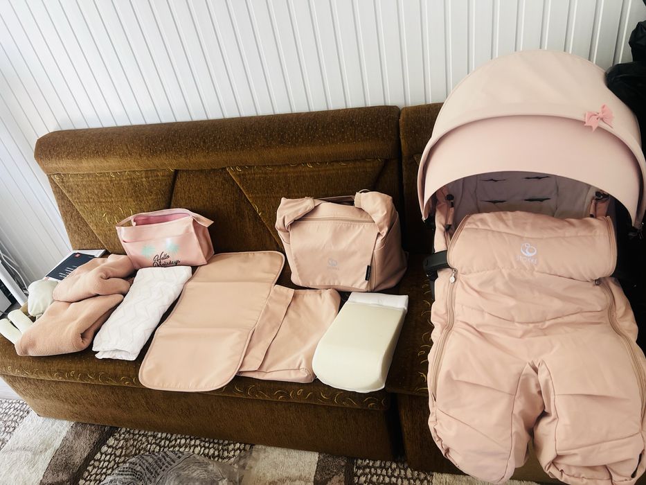 Количка Stokke V6 Limited edition pink
