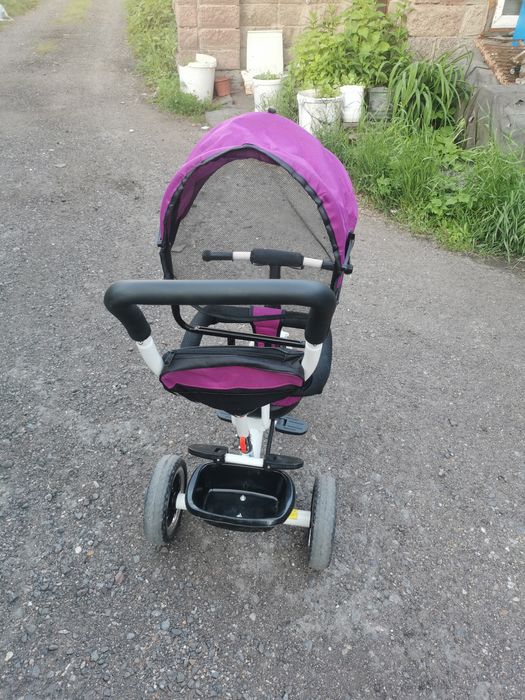 Детский велосипед с ручкой